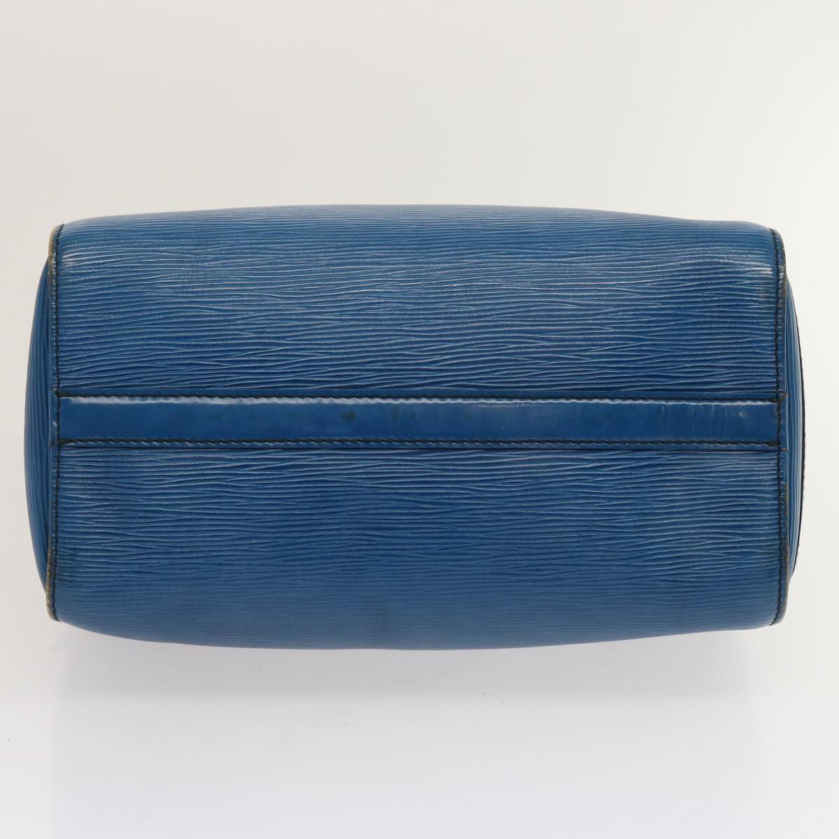 LOUIS VUITTON Epi Speedy 25 Hand Bag Toledo Blue M43015 LV 71281