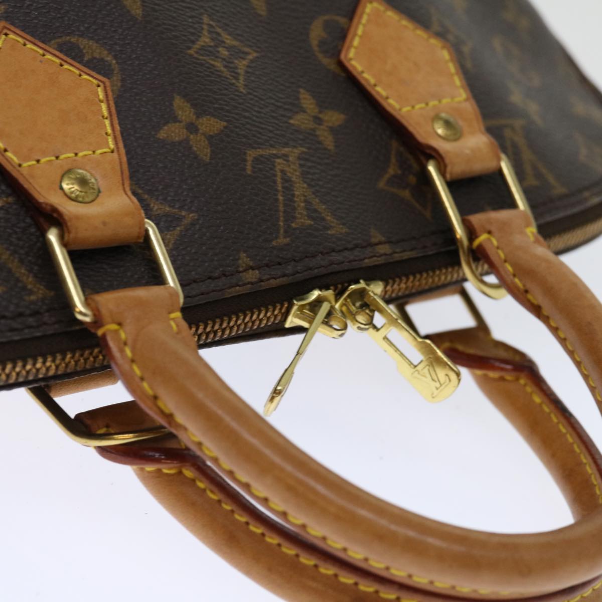 LOUIS VUITTON Monogram Alma Hand Bag M51130 LV 71283