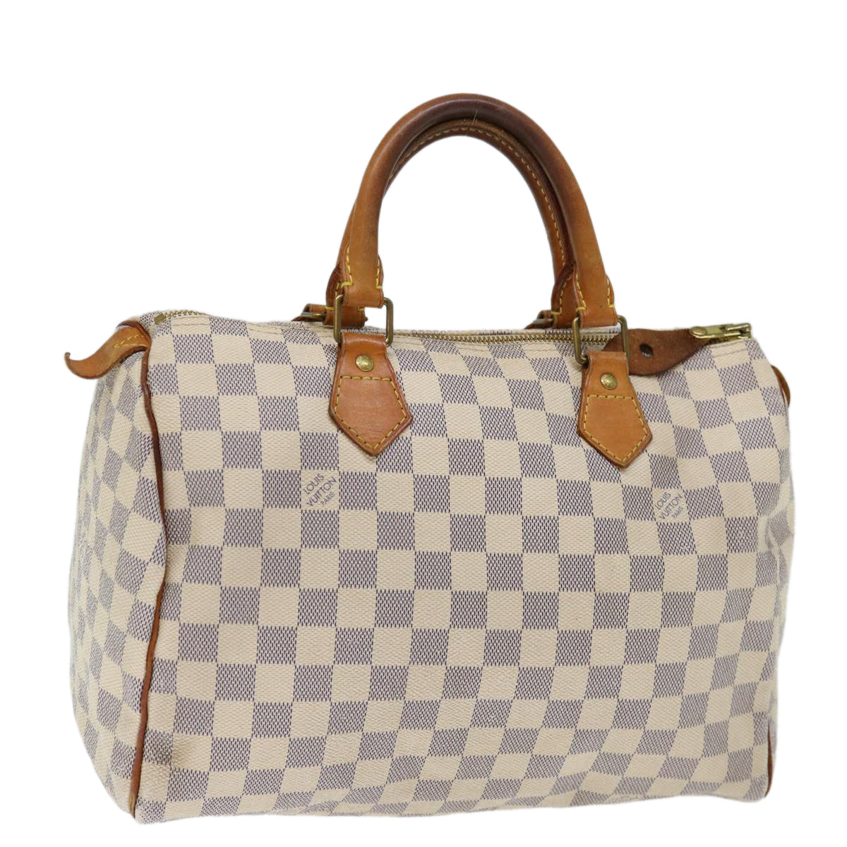 LOUIS VUITTON Damier Azur Speedy 30 Hand Bag N41533 LV 71286