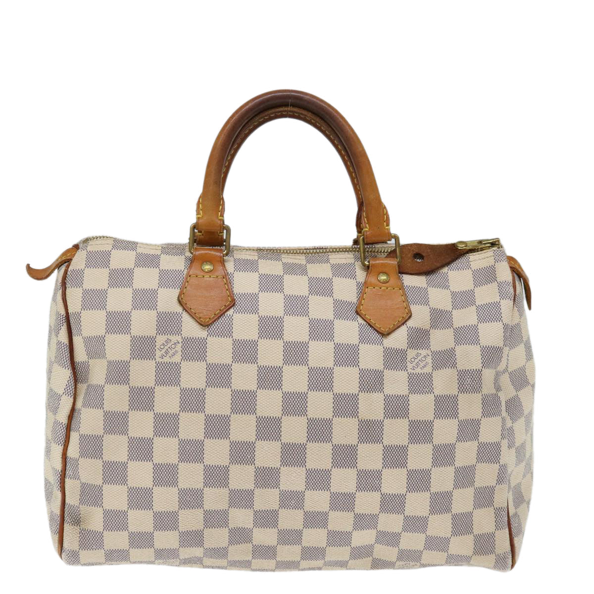 LOUIS VUITTON Damier Azur Speedy 30 Hand Bag N41533 LV 71286