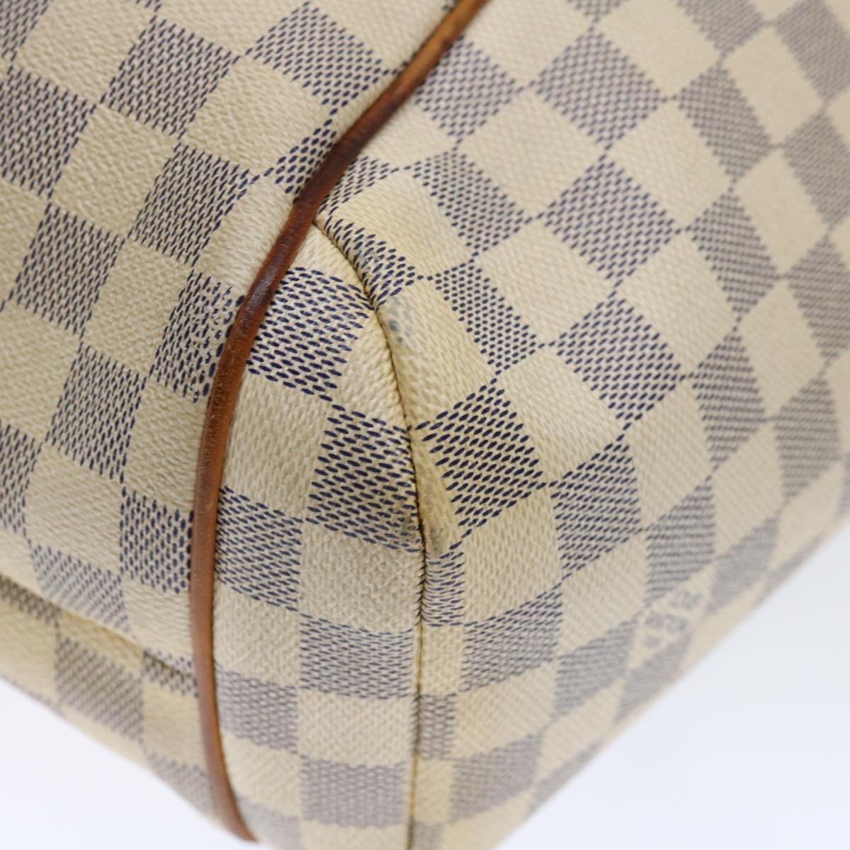 LOUIS VUITTON Damier Azur Totally PM Tote Bag N41280 LV 71287