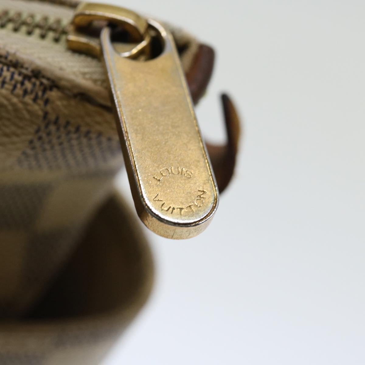 LOUIS VUITTON Damier Azur Totally PM Tote Bag N41280 LV 71287