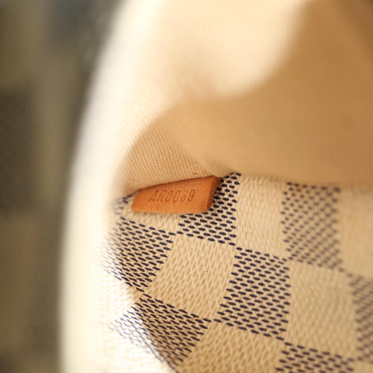 LOUIS VUITTON Damier Azur Totally PM Tote Bag N41280 LV 71287