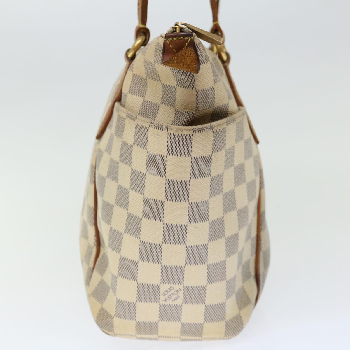 LOUIS VUITTON Damier Azur Totally PM Tote Bag N41280 LV 71287