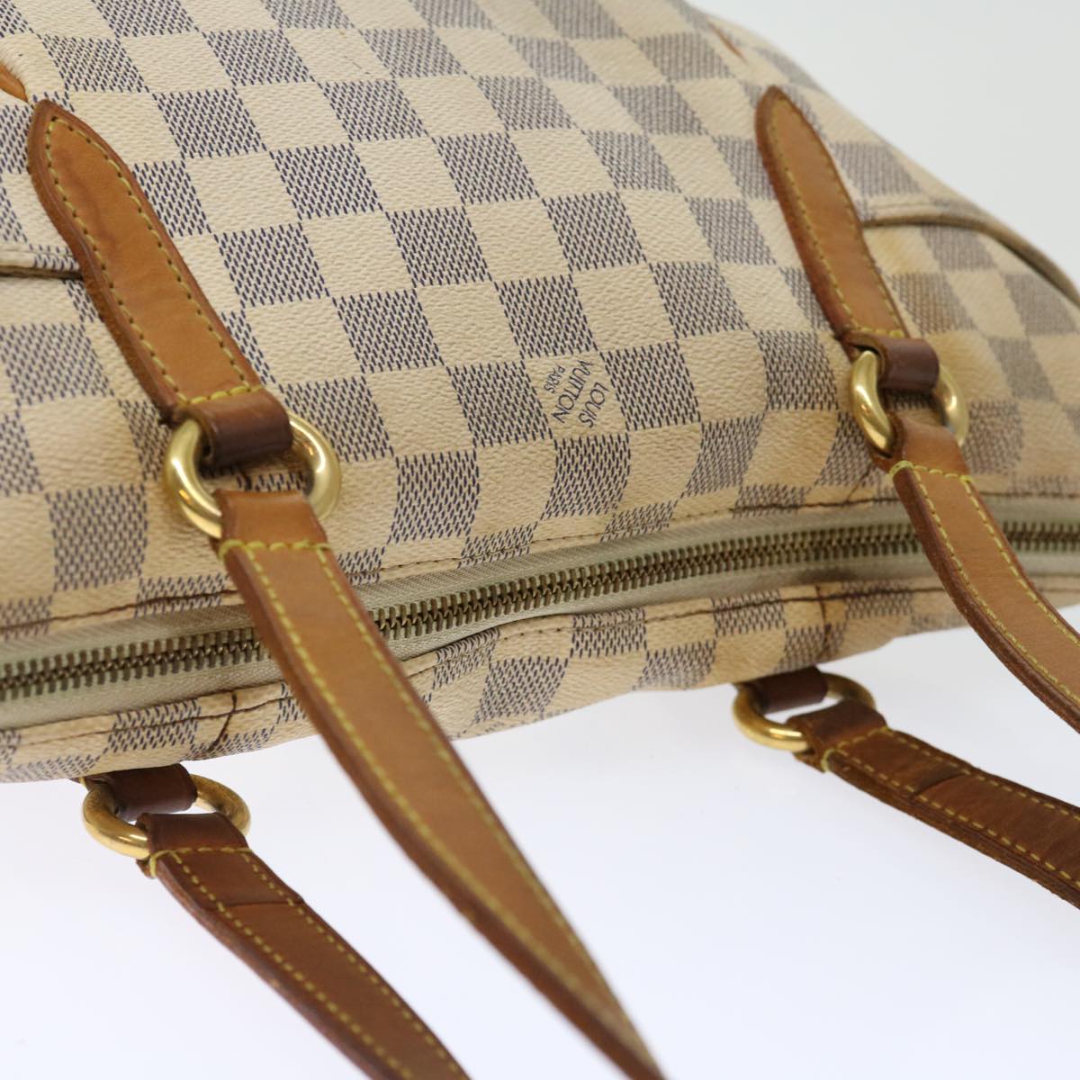 LOUIS VUITTON Damier Azur Totally PM Tote Bag N41280 LV 71287