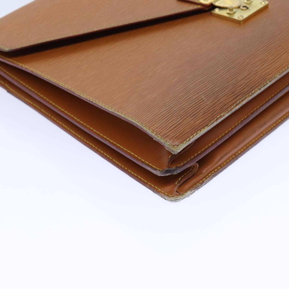 LOUIS VUITTON Epi Serviette Conseiller Briefcase Brown M54423 LV 71291
