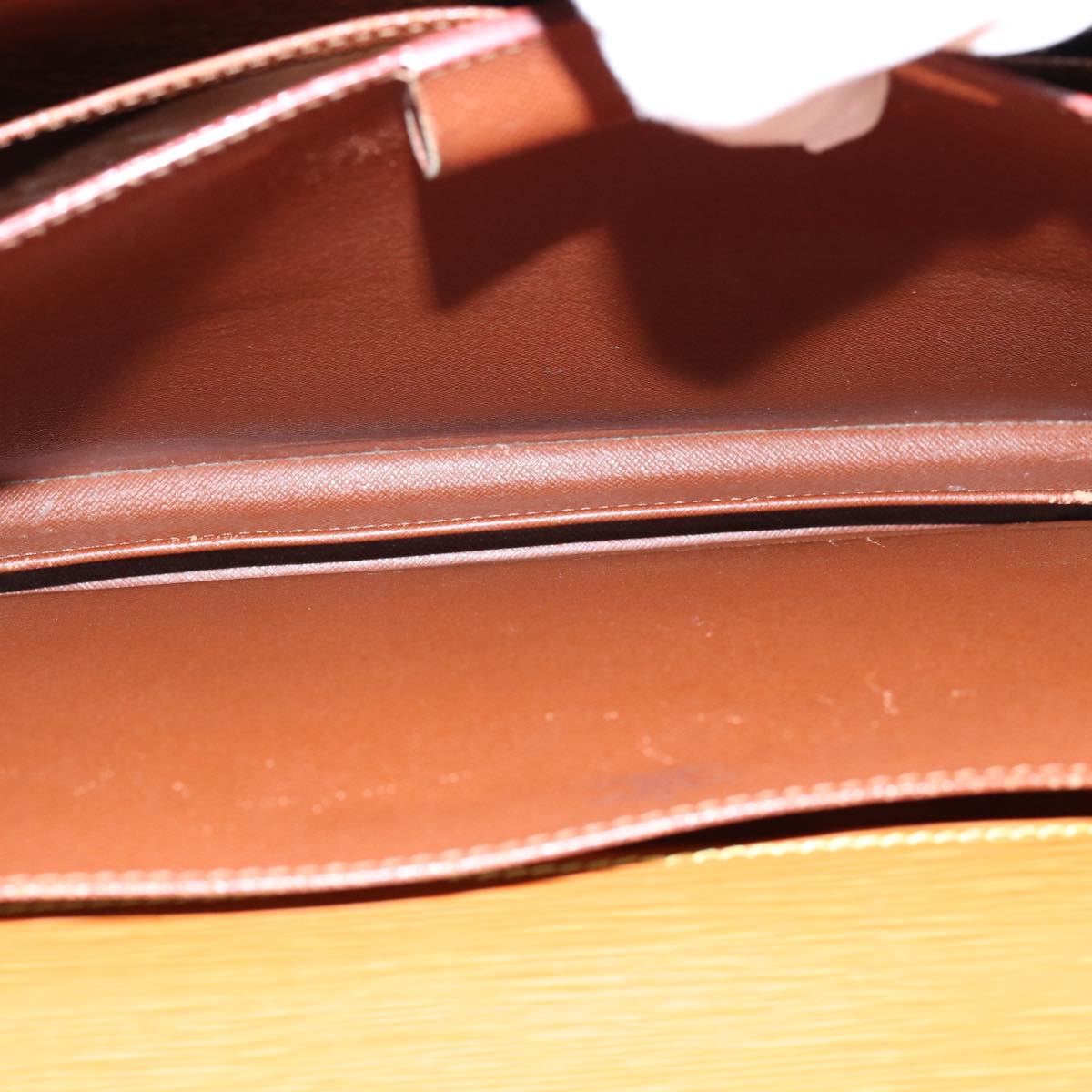 LOUIS VUITTON Epi Serviette Conseiller Briefcase Brown M54423 LV 71291