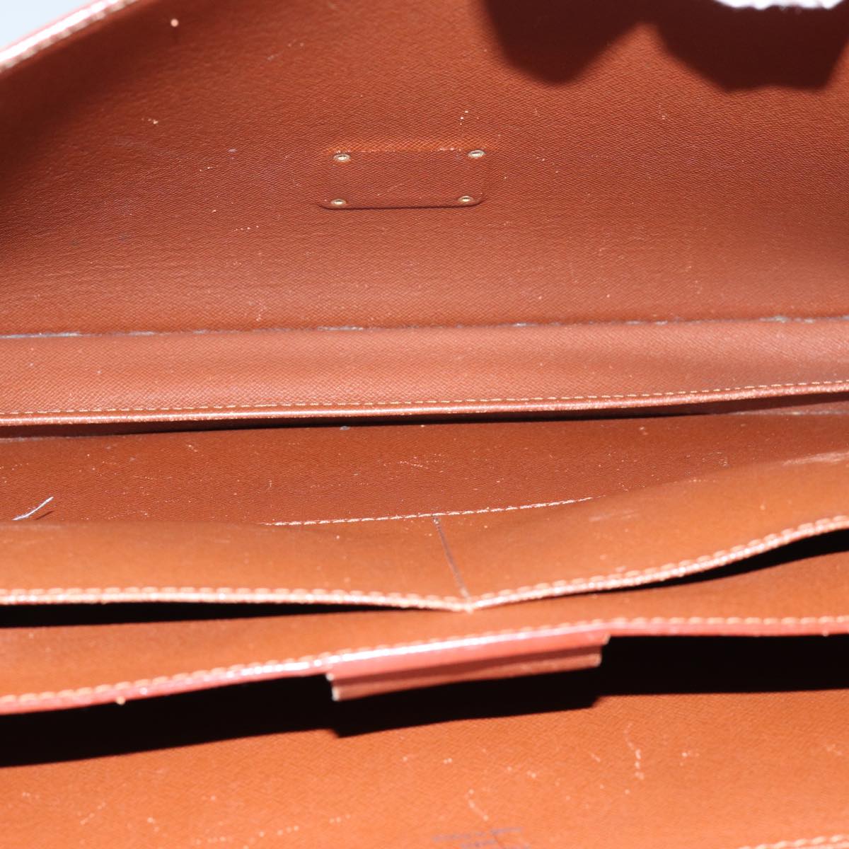 LOUIS VUITTON Epi Serviette Conseiller Briefcase Brown M54423 LV 71291
