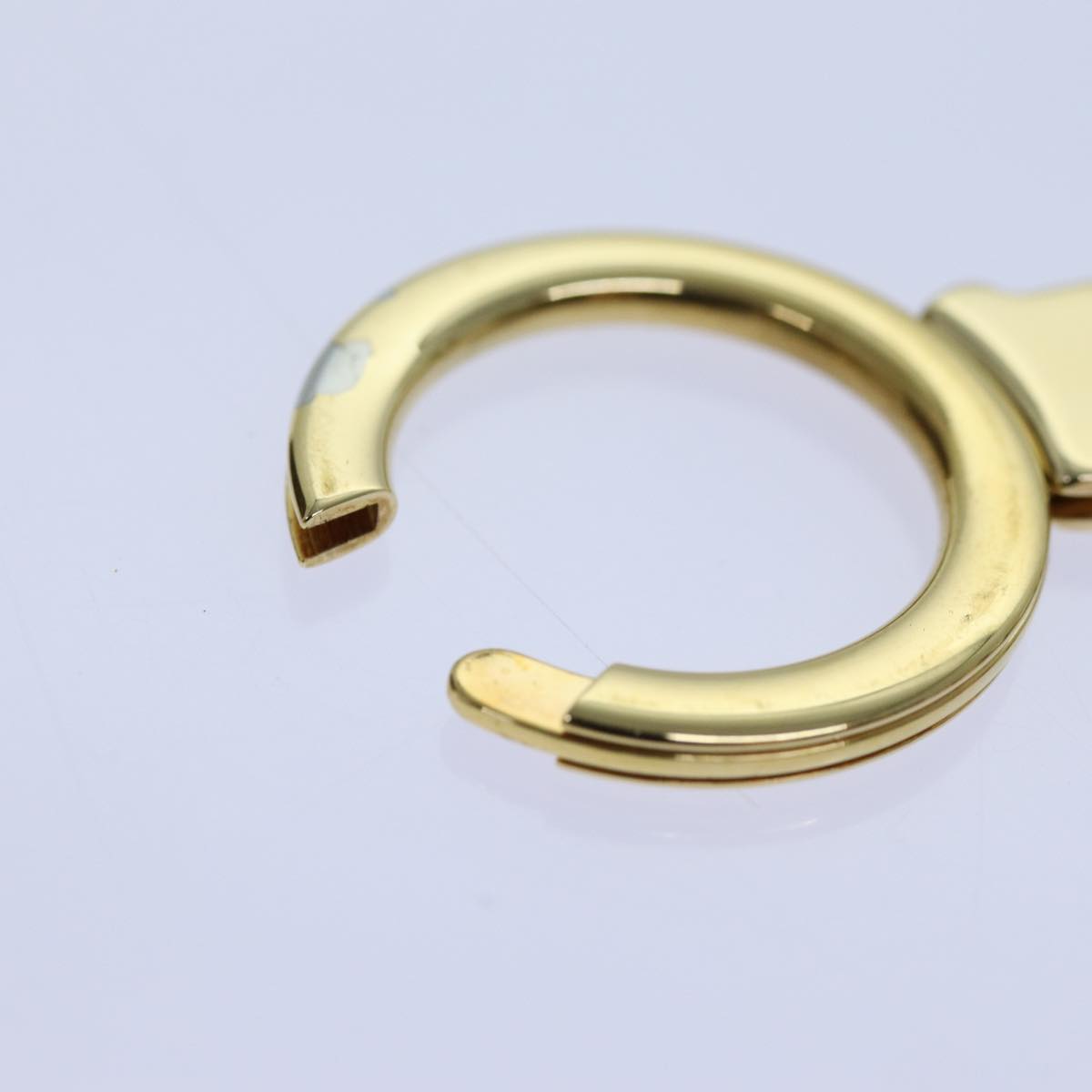 LOUIS VUITTON Monogram Porte Cles Chainne Pastilles Charm Gold M66172 71343