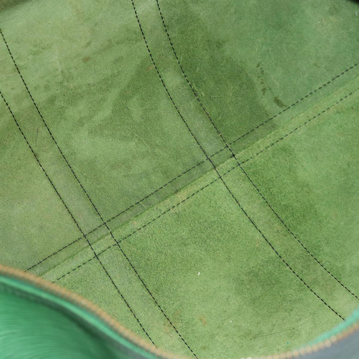 LOUIS VUITTON Epi Keepall 45 Boston Bag Green M42974 LV 71344