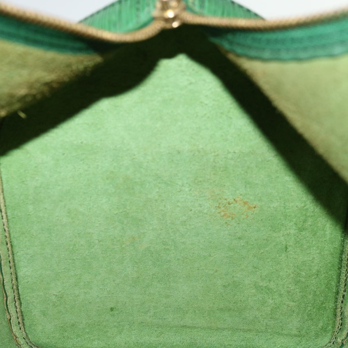 LOUIS VUITTON Epi Keepall 45 Boston Bag Green M42974 LV 71344