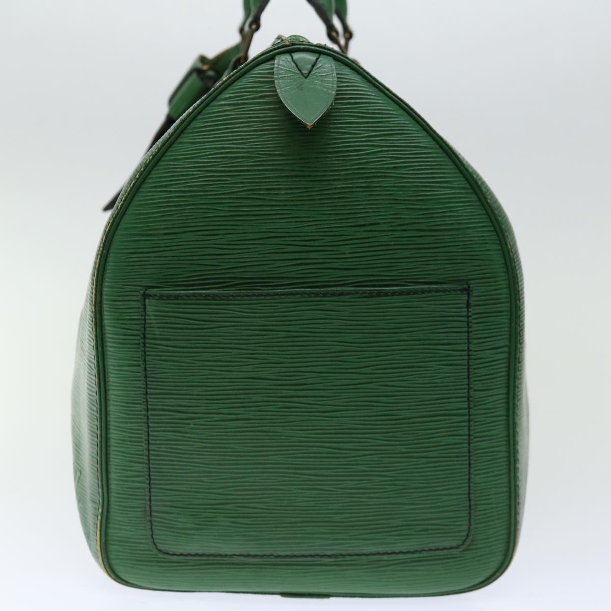LOUIS VUITTON Epi Keepall 45 Boston Bag Green M42974 LV 71344