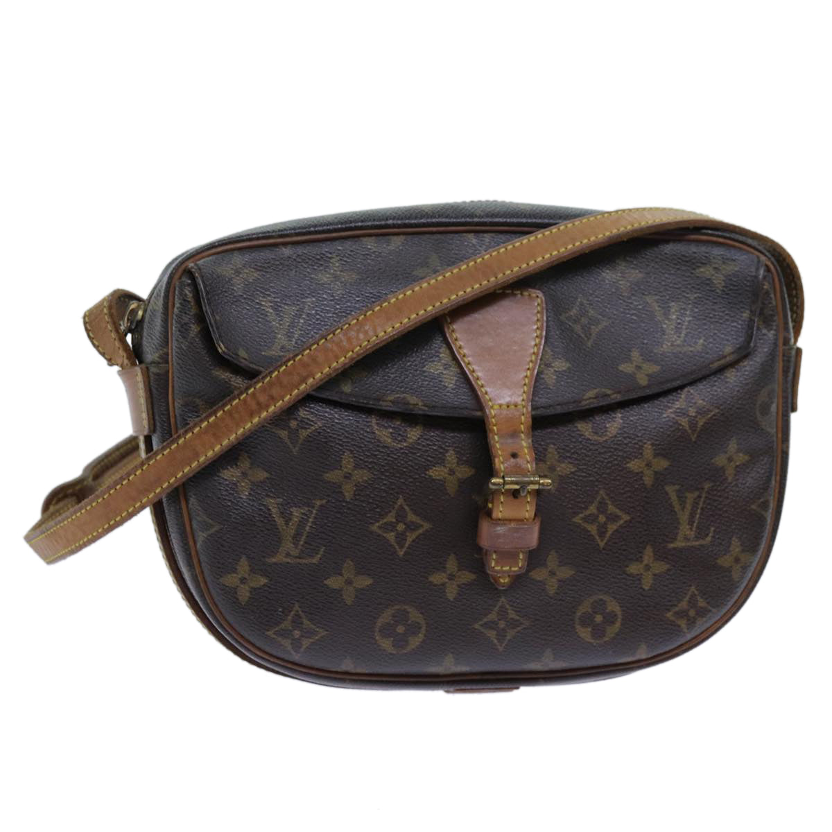 LOUIS VUITTON Monogram Jeune Fille MM Shoulder Bag M51226 LV 71346