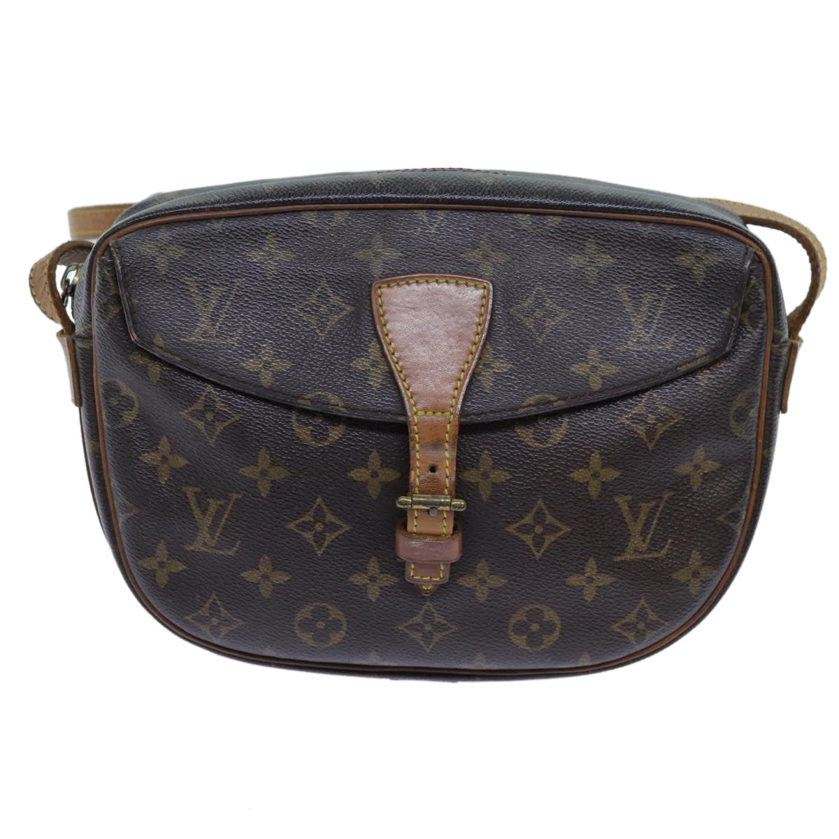 LOUIS VUITTON Monogram Jeune Fille MM Shoulder Bag M51226 LV 71346