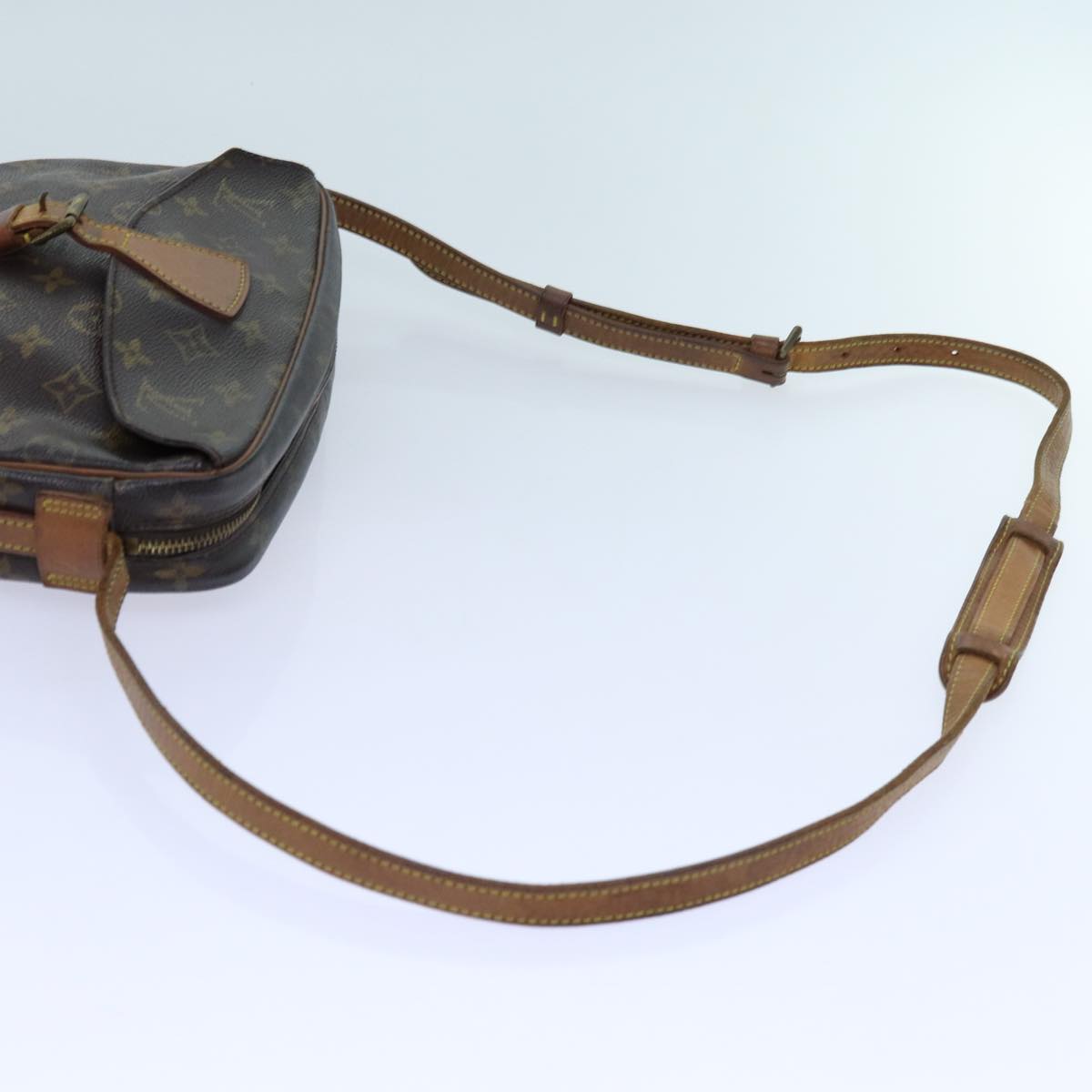 LOUIS VUITTON Monogram Jeune Fille MM Shoulder Bag M51226 LV 71346