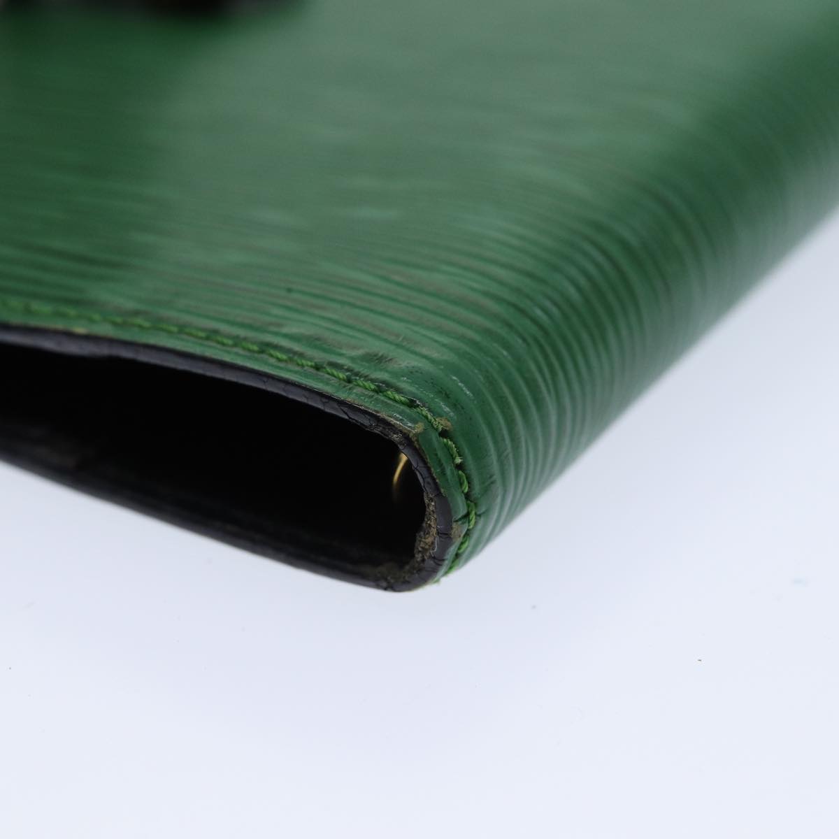 LOUIS VUITTON Epi Agenda PM Day Planner Cover Green R20054 LV 71354