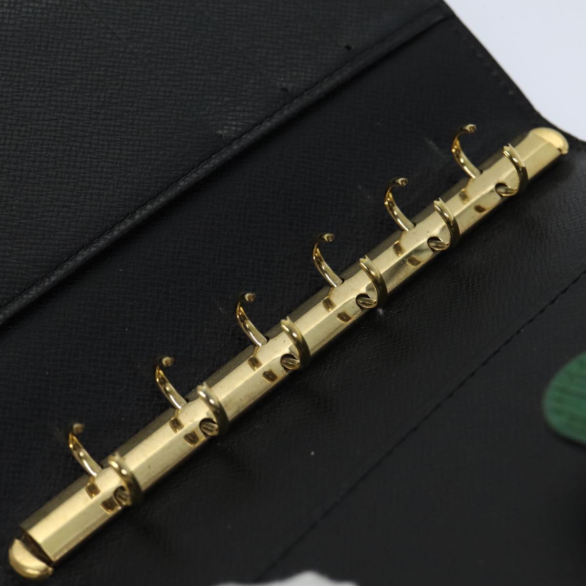 LOUIS VUITTON Epi Agenda PM Day Planner Cover Green R20054 LV 71354