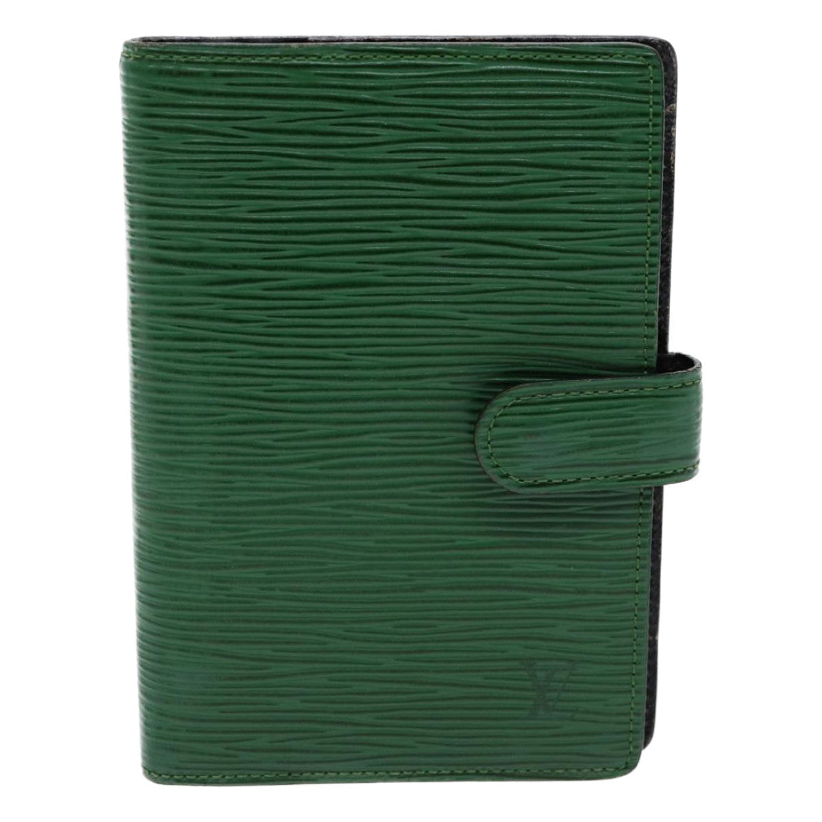 LOUIS VUITTON Epi Agenda PM Day Planner Cover Green R20054 LV 71354