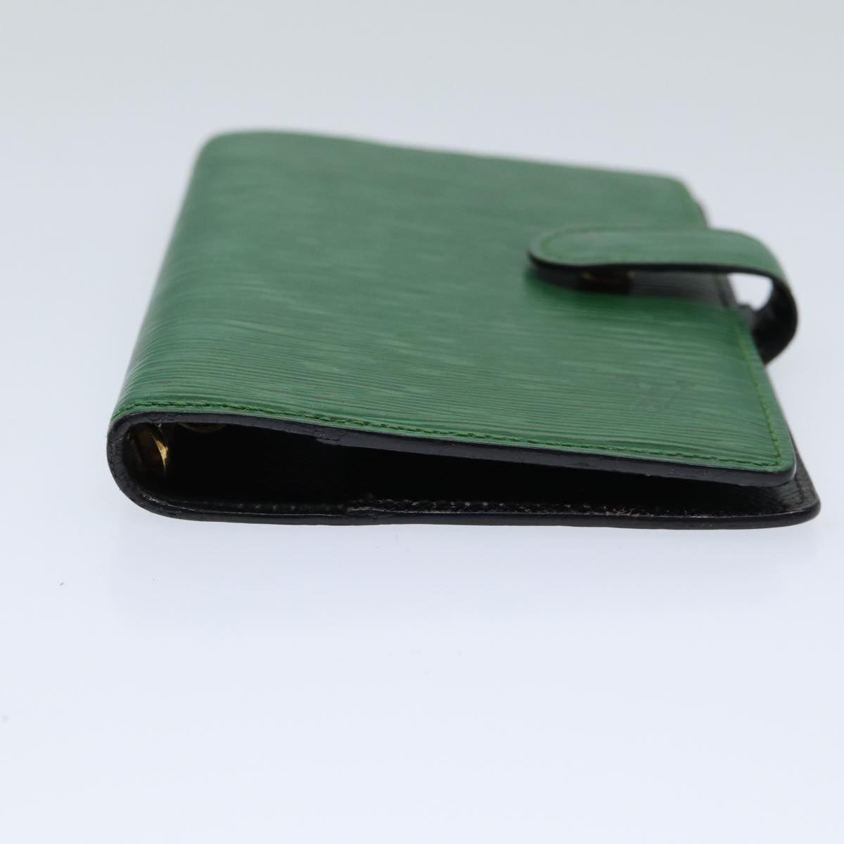 LOUIS VUITTON Epi Agenda PM Day Planner Cover Green R20054 LV 71354