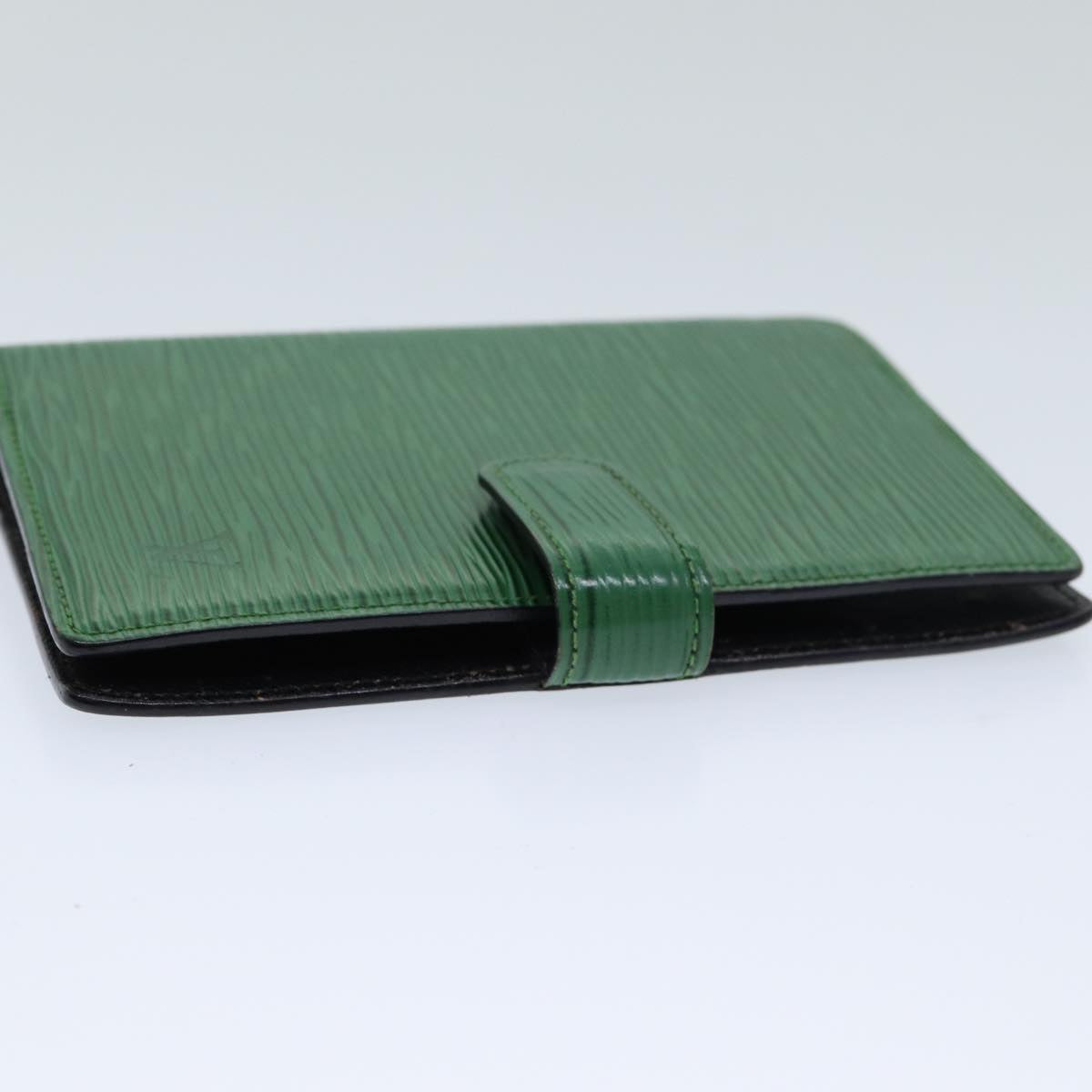 LOUIS VUITTON Epi Agenda PM Day Planner Cover Green R20054 LV 71354