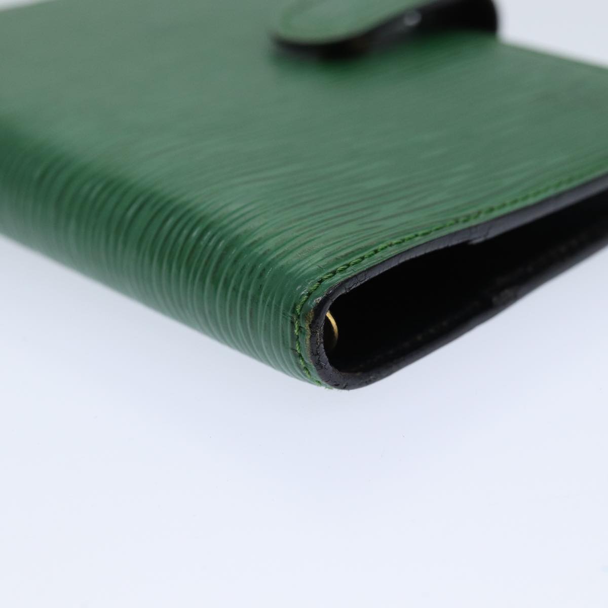 LOUIS VUITTON Epi Agenda PM Day Planner Cover Green R20054 LV 71354