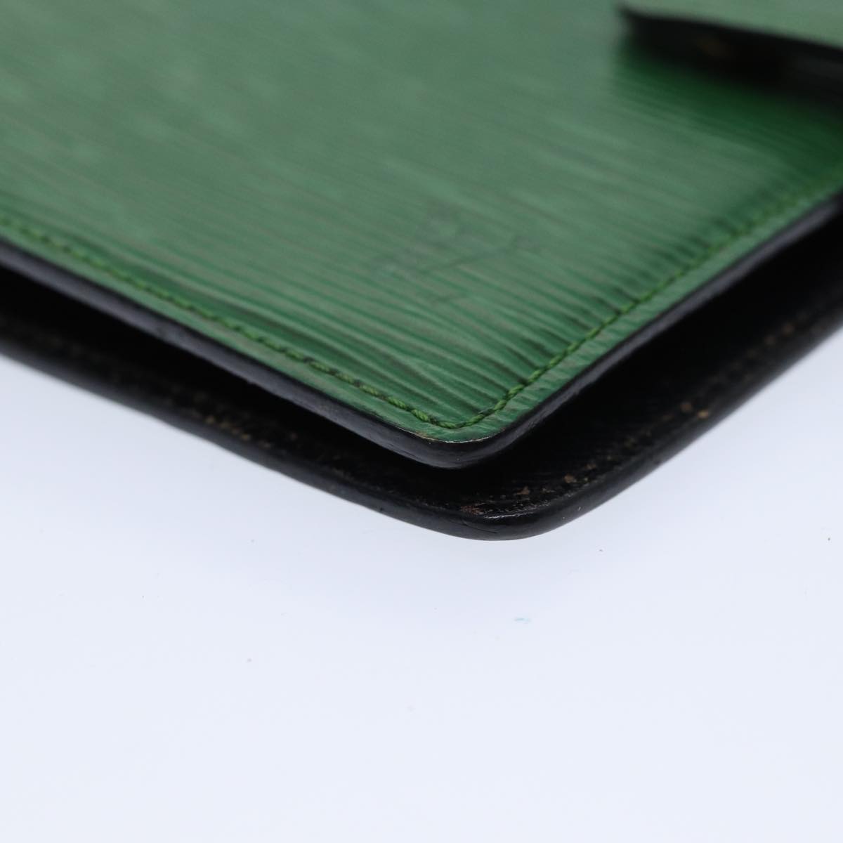 LOUIS VUITTON Epi Agenda PM Day Planner Cover Green R20054 LV 71354