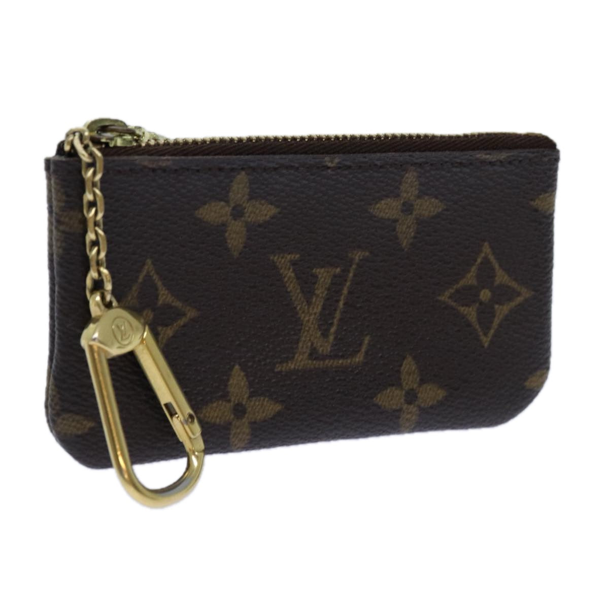LOUIS VUITTON Monogram Pochette Cles Coin Purse M62650 LV 71357