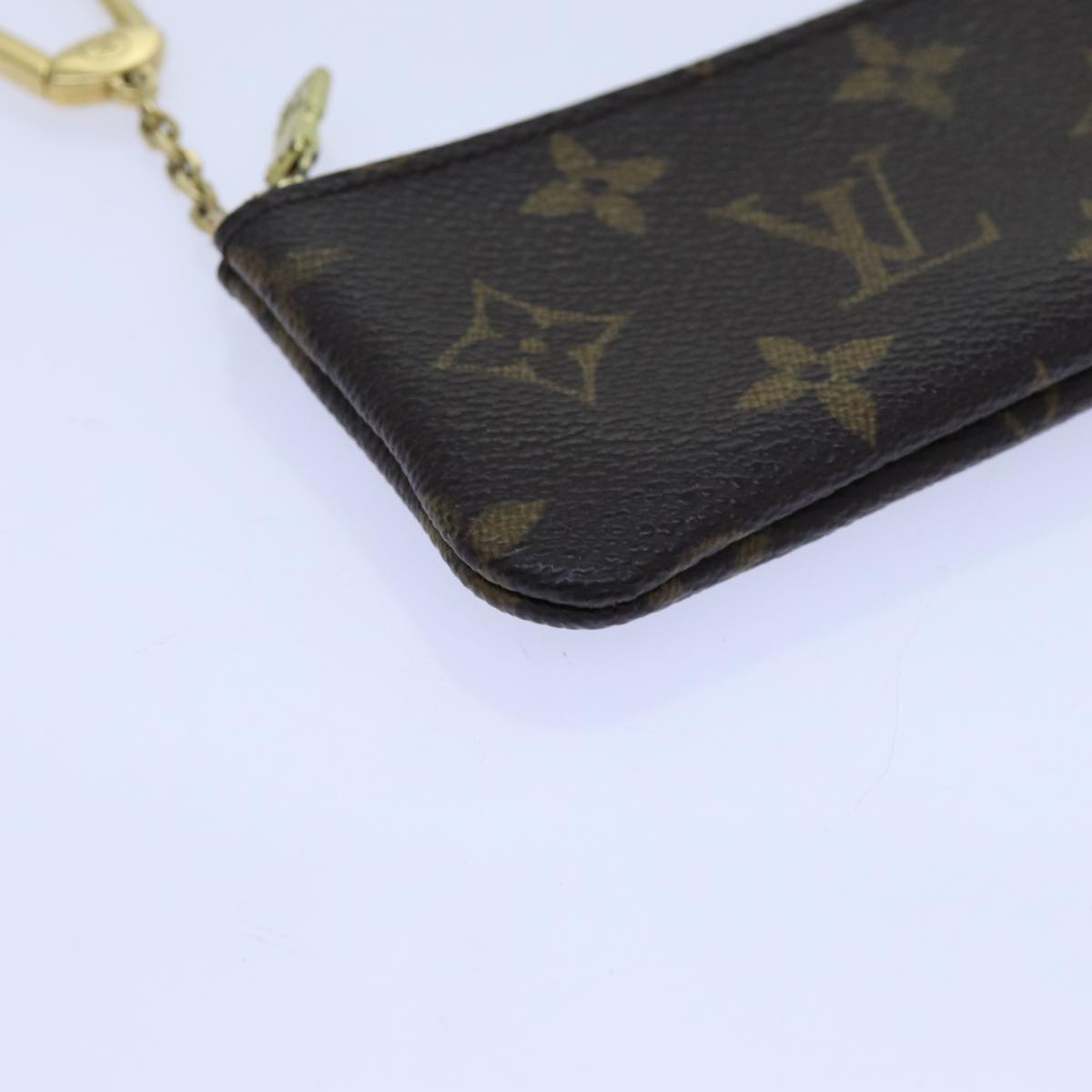 LOUIS VUITTON Monogram Pochette Cles Coin Purse M62650 LV 71357