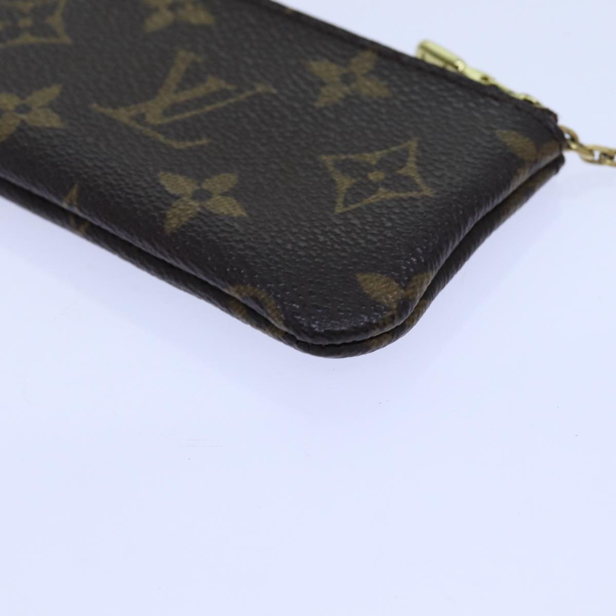 LOUIS VUITTON Monogram Pochette Cles Coin Purse M62650 LV 71357