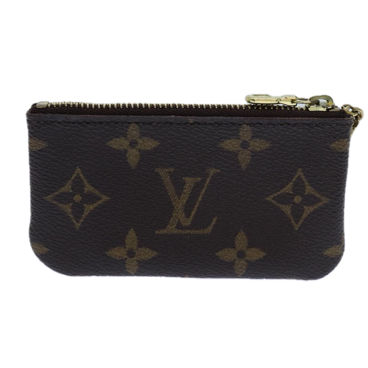 LOUIS VUITTON Monogram Pochette Cles Coin Purse M62650 LV 71357
