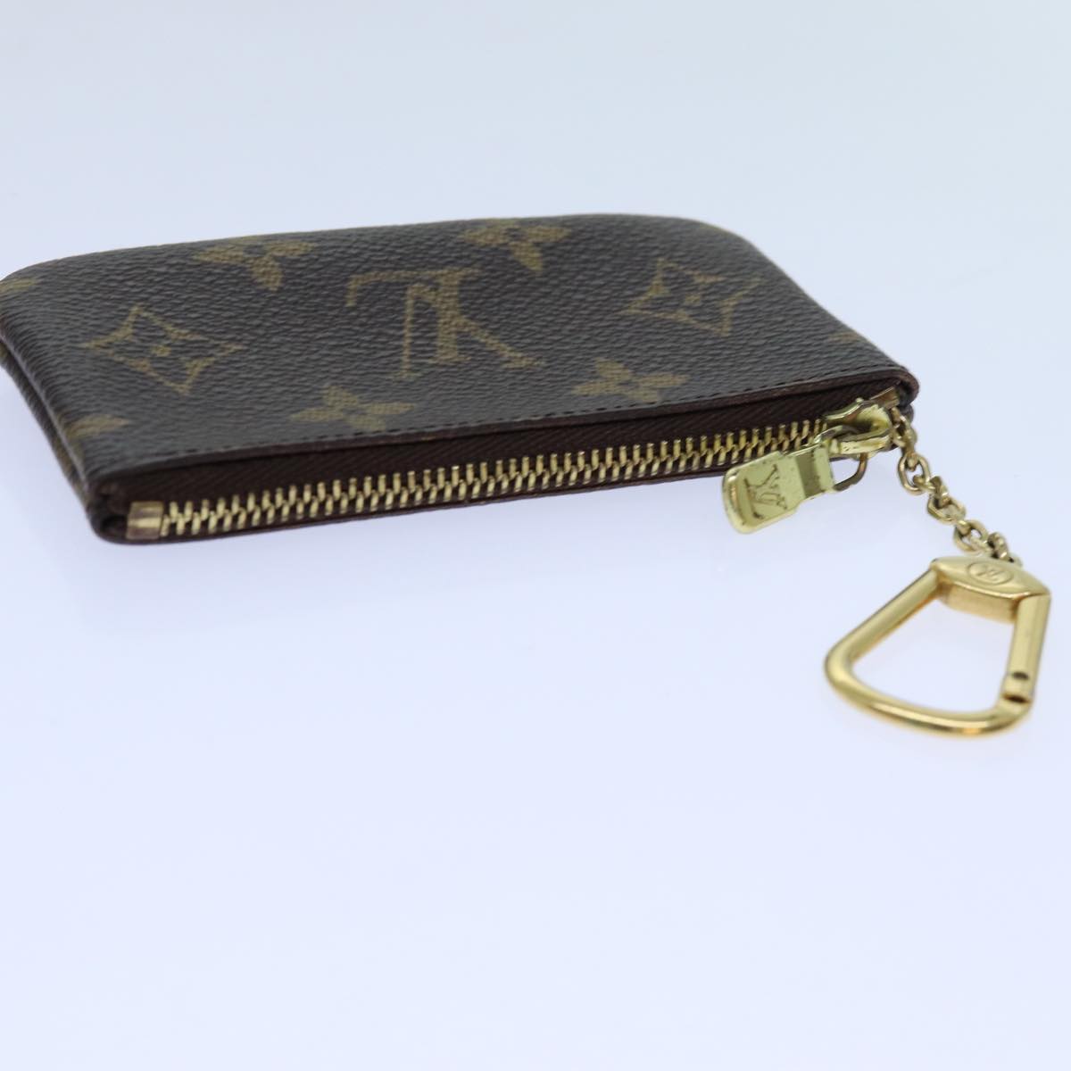 LOUIS VUITTON Monogram Pochette Cles Coin Purse M62650 LV 71357
