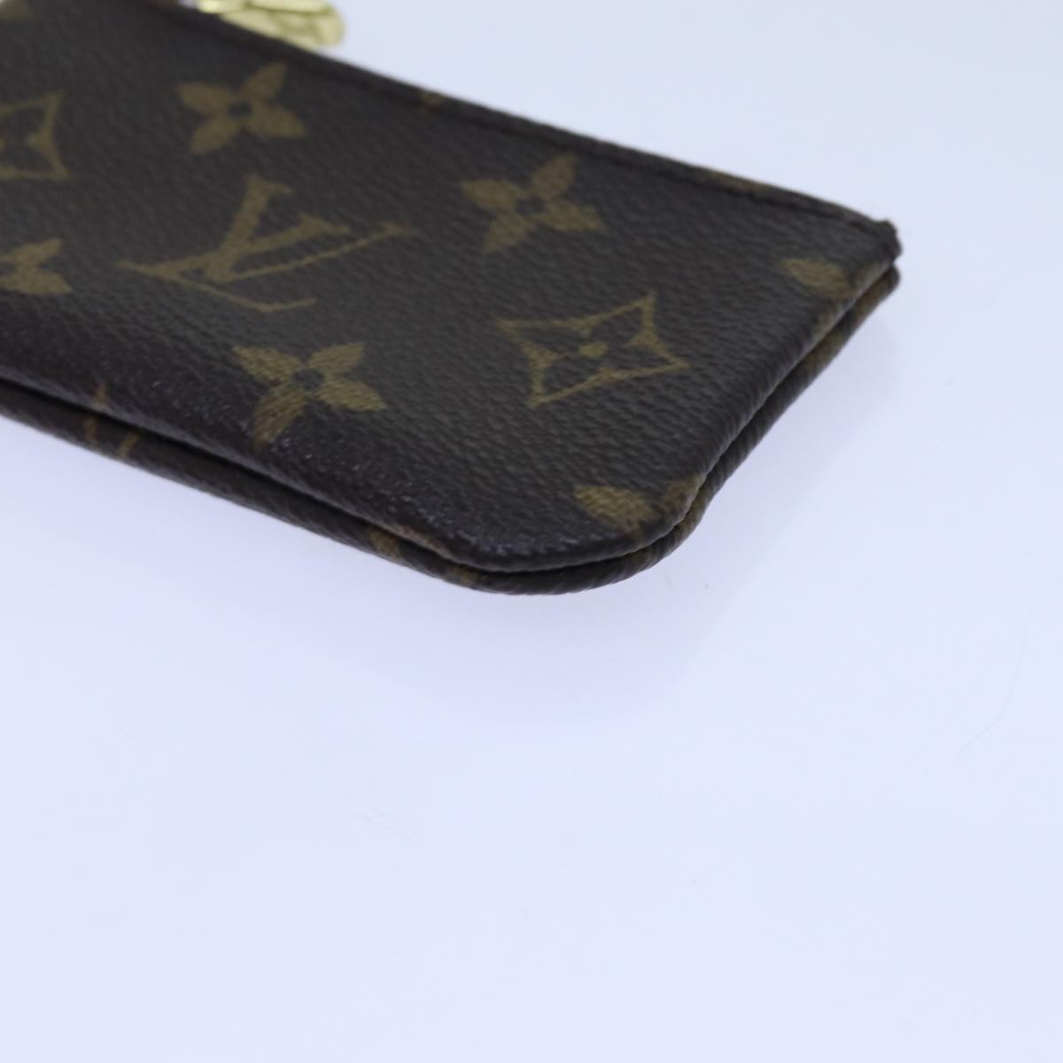 LOUIS VUITTON Monogram Pochette Cles Coin Purse M62650 LV 71357