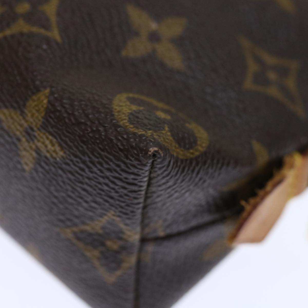 LOUIS VUITTON Monogram Pochette Cosmetic PM Cosmetic Pouch M47515 LV 71359