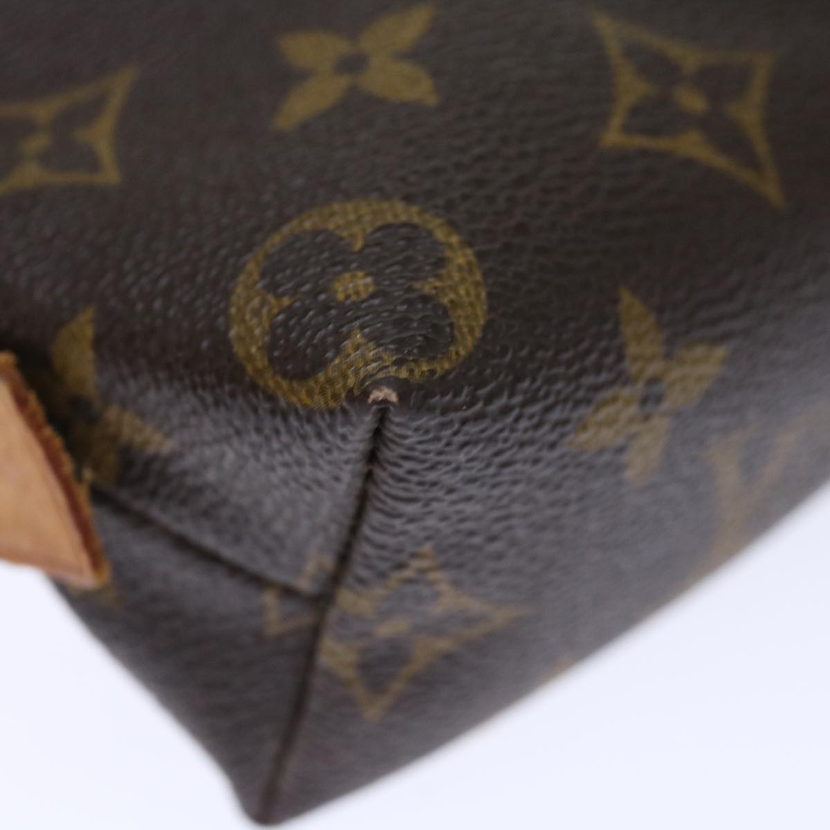 LOUIS VUITTON Monogram Pochette Cosmetic PM Cosmetic Pouch M47515 LV 71359