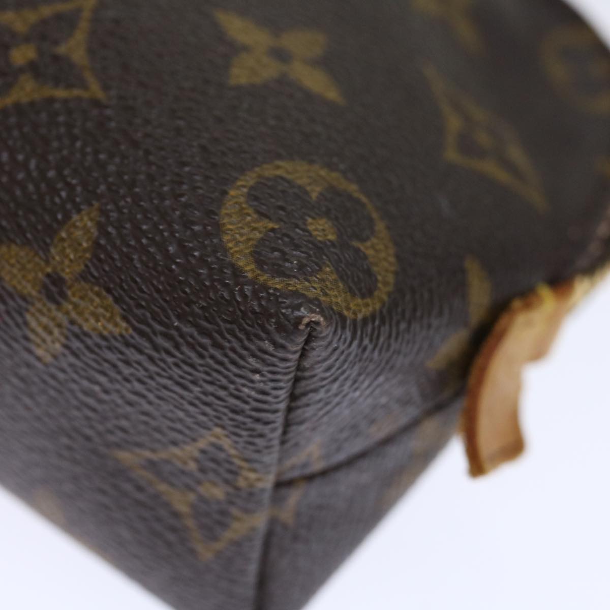 LOUIS VUITTON Monogram Pochette Cosmetic PM Cosmetic Pouch M47515 LV 71359