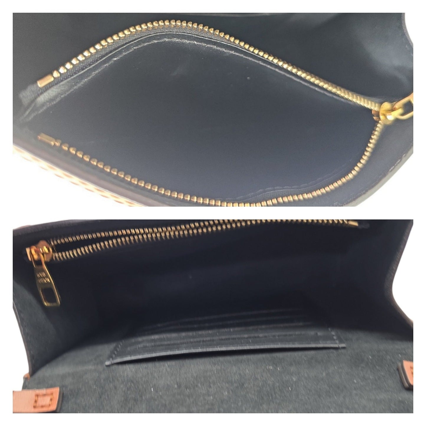 Louis Vuitton Dauphine Reverse Monogram Chain Wallet