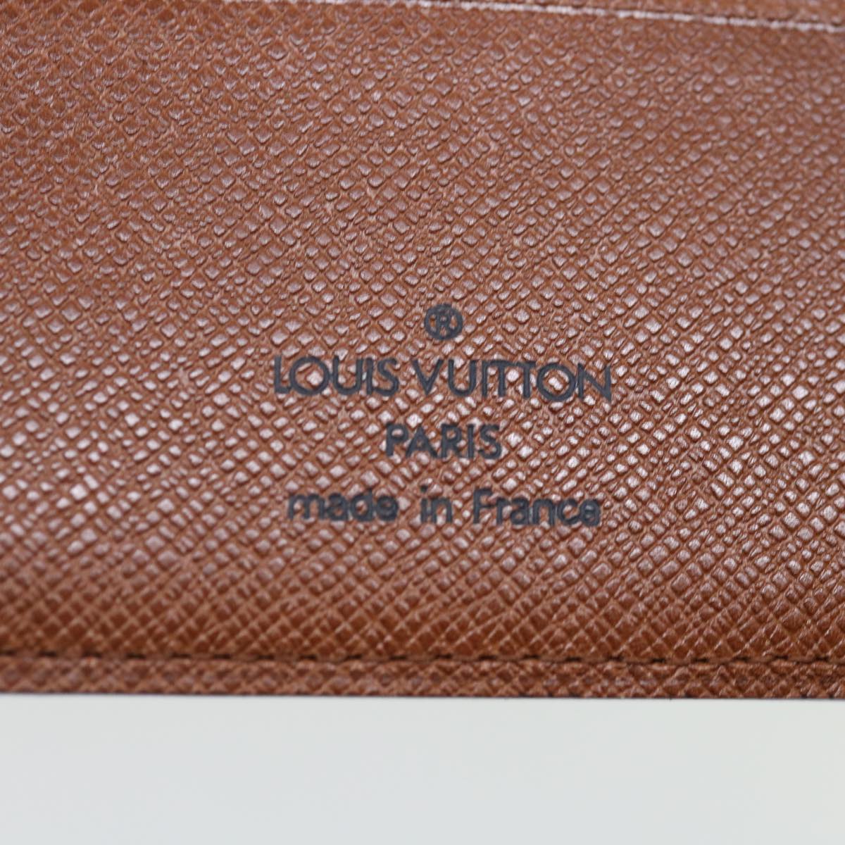 LOUIS VUITTON Monogram Couvel Tulle Passopole Passport Case M60180 71365