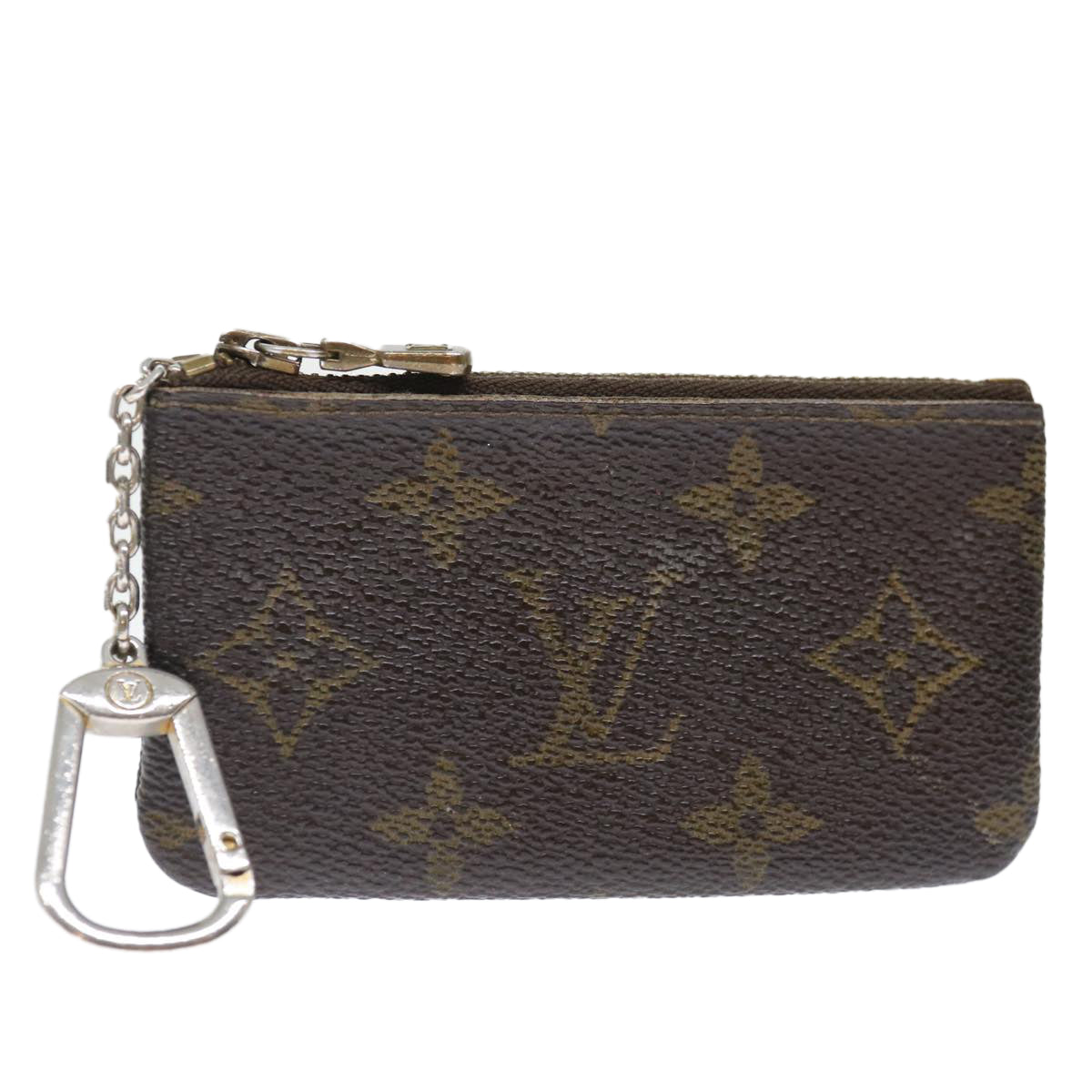 LOUIS VUITTON Monogram Pochette Cles Coin Purse M62650 LV 71367