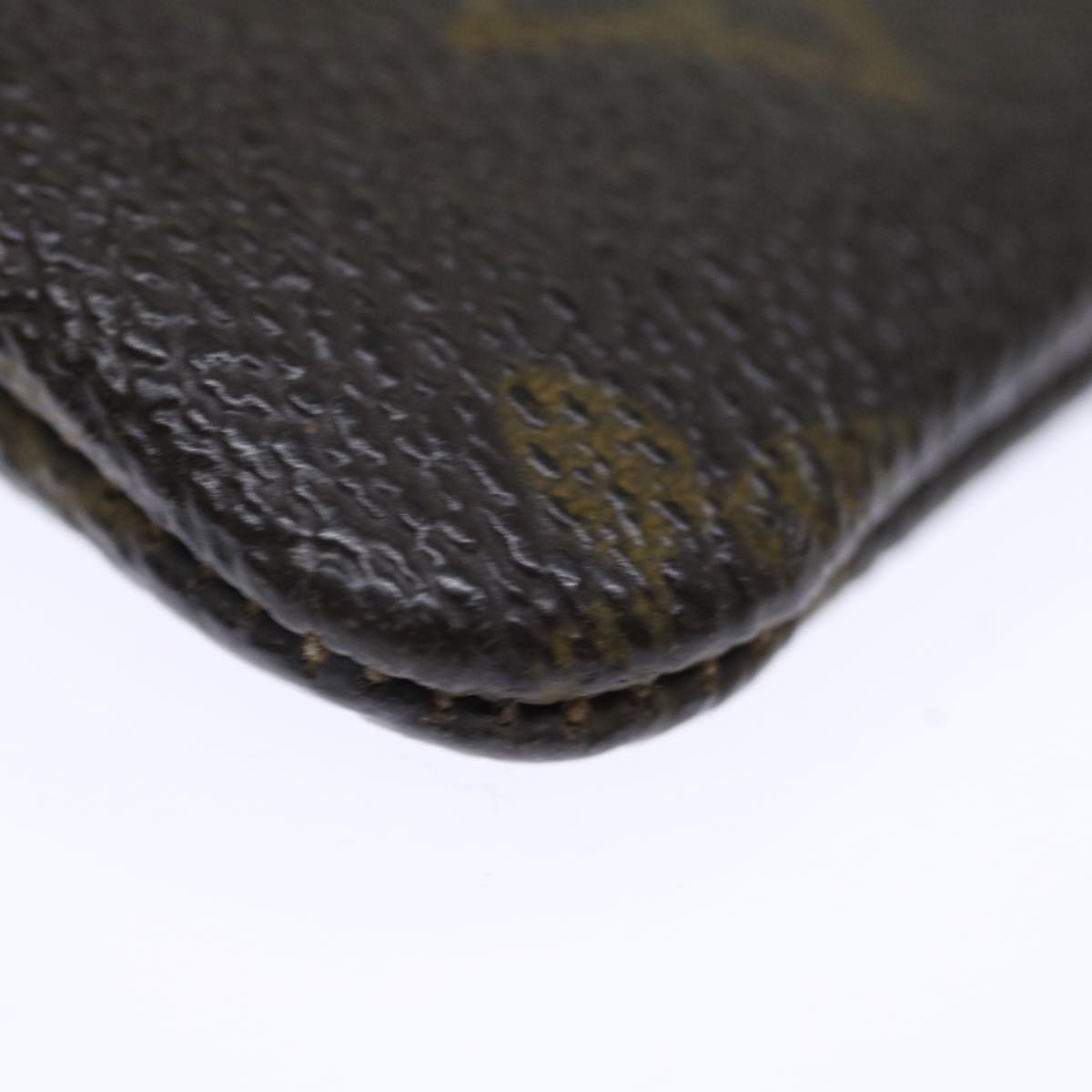 LOUIS VUITTON Monogram Pochette Cles Coin Purse M62650 LV 71367