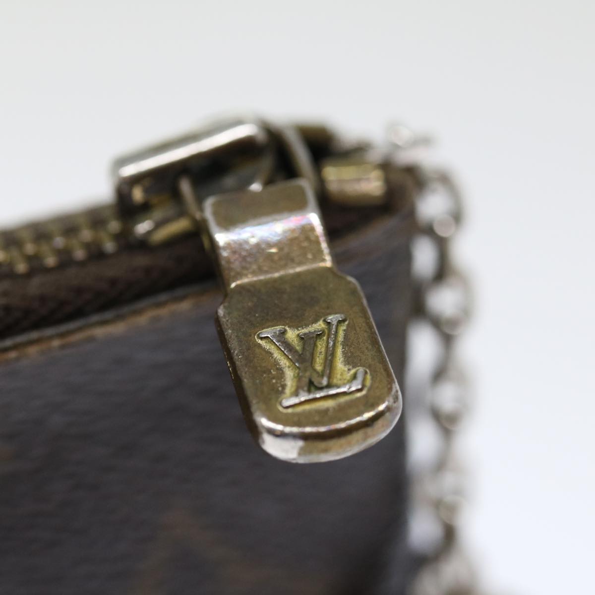 LOUIS VUITTON Monogram Pochette Cles Coin Purse M62650 LV 71367