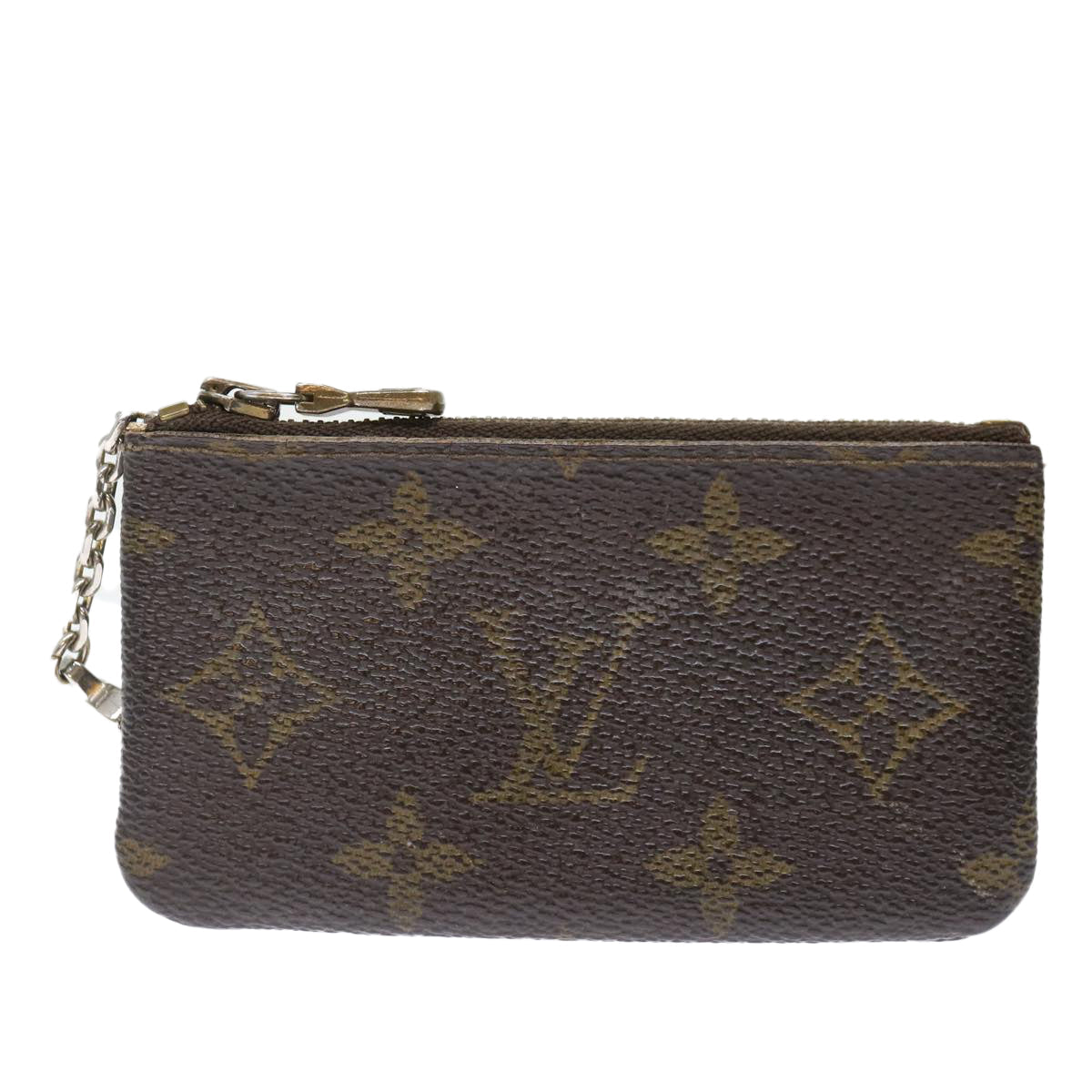 LOUIS VUITTON Monogram Pochette Cles Coin Purse M62650 LV 71367