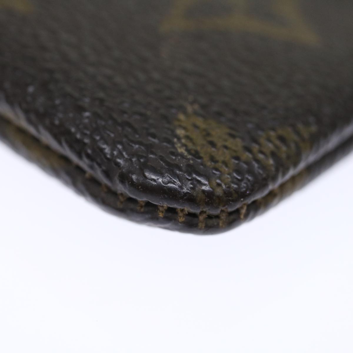 LOUIS VUITTON Monogram Pochette Cles Coin Purse M62650 LV 71367
