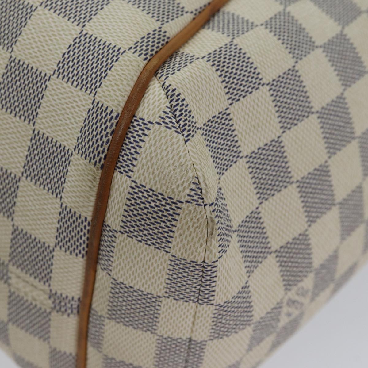LOUIS VUITTON Damier Azur Totally PM Tote Bag N41280 LV 71370