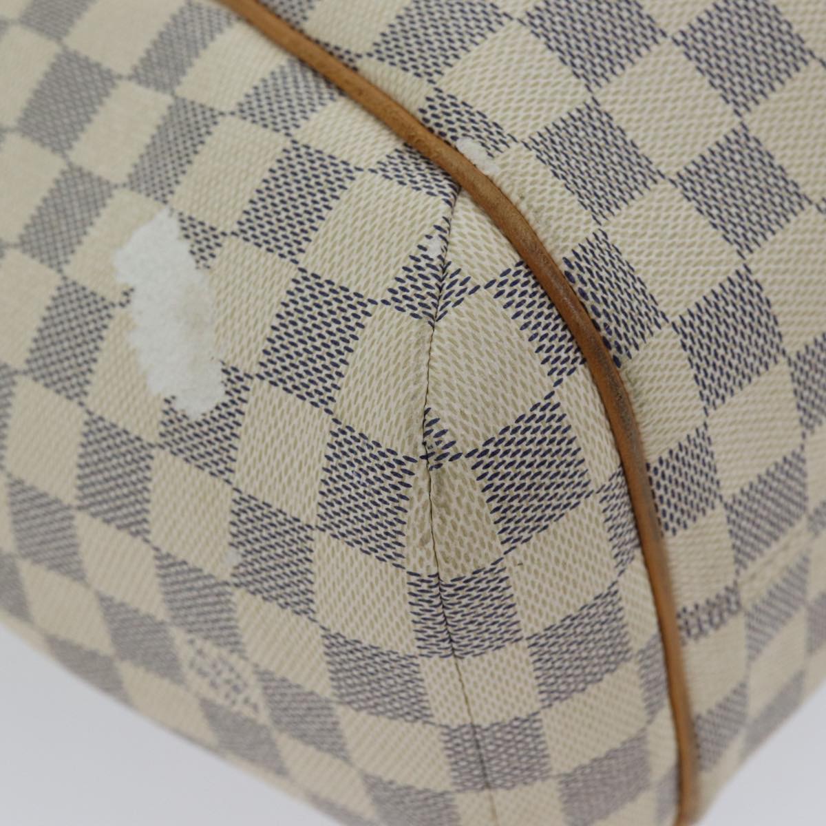LOUIS VUITTON Damier Azur Totally PM Tote Bag N41280 LV 71370