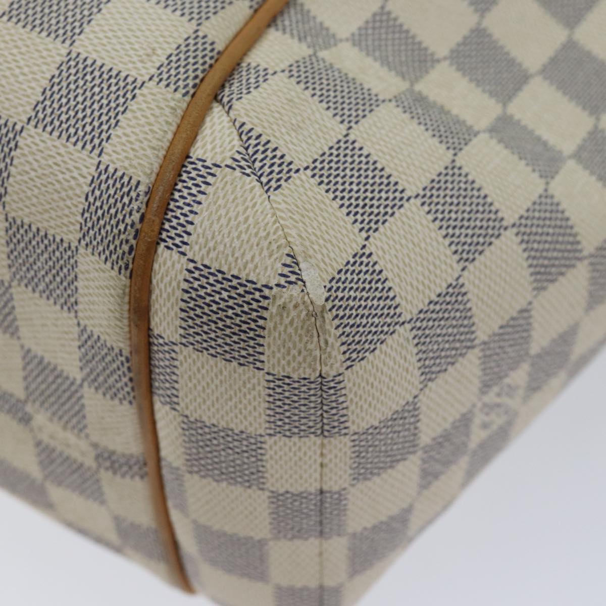 LOUIS VUITTON Damier Azur Totally PM Tote Bag N41280 LV 71370