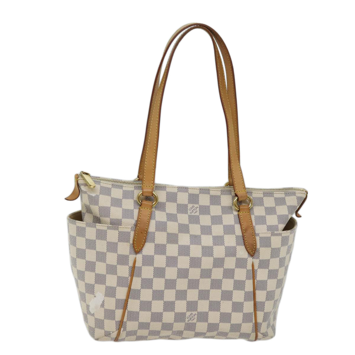 LOUIS VUITTON Damier Azur Totally PM Tote Bag N41280 LV 71370