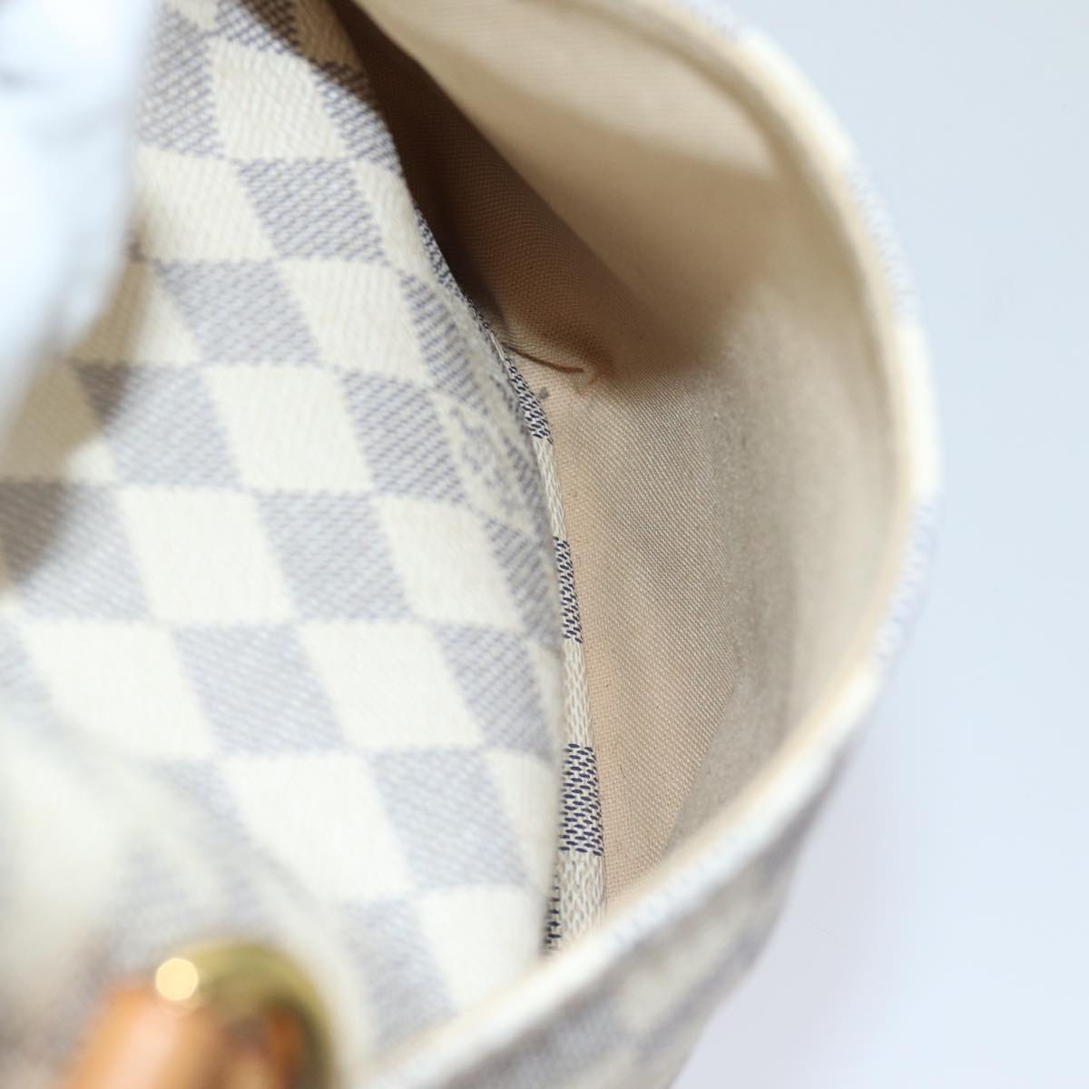 LOUIS VUITTON Damier Azur Totally PM Tote Bag N41280 LV 71370