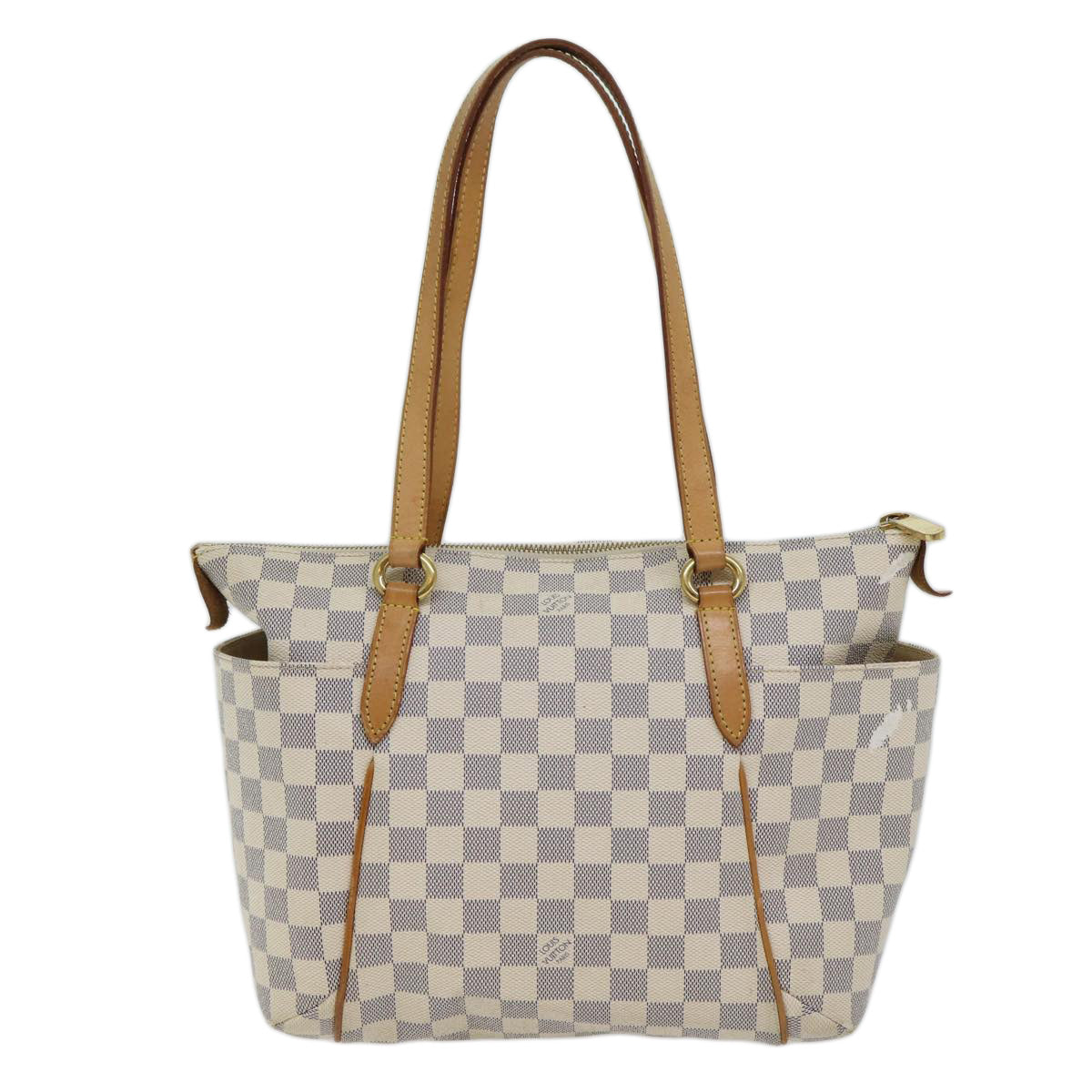 LOUIS VUITTON Damier Azur Totally PM Tote Bag N41280 LV 71370
