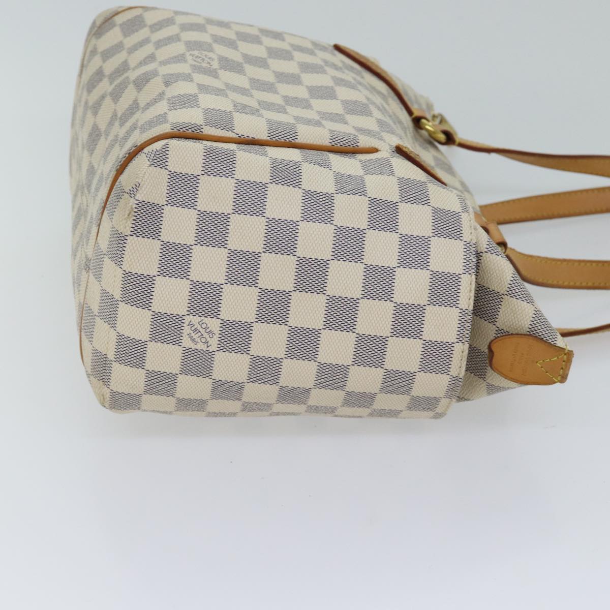 LOUIS VUITTON Damier Azur Totally PM Tote Bag N41280 LV 71370