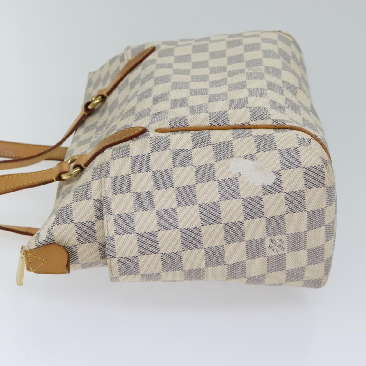 LOUIS VUITTON Damier Azur Totally PM Tote Bag N41280 LV 71370